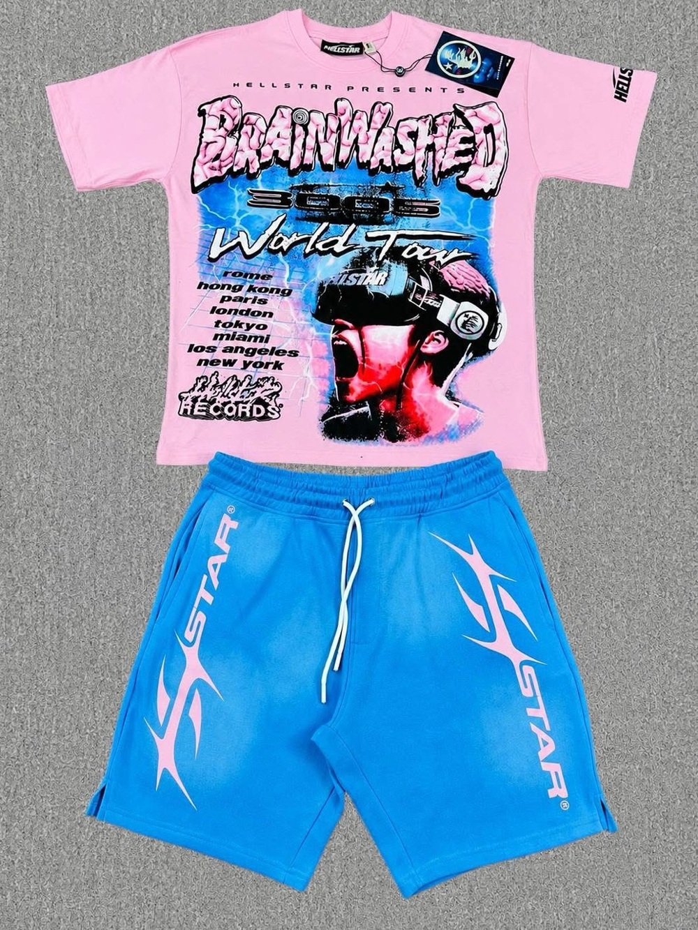 Men Hellstar short set